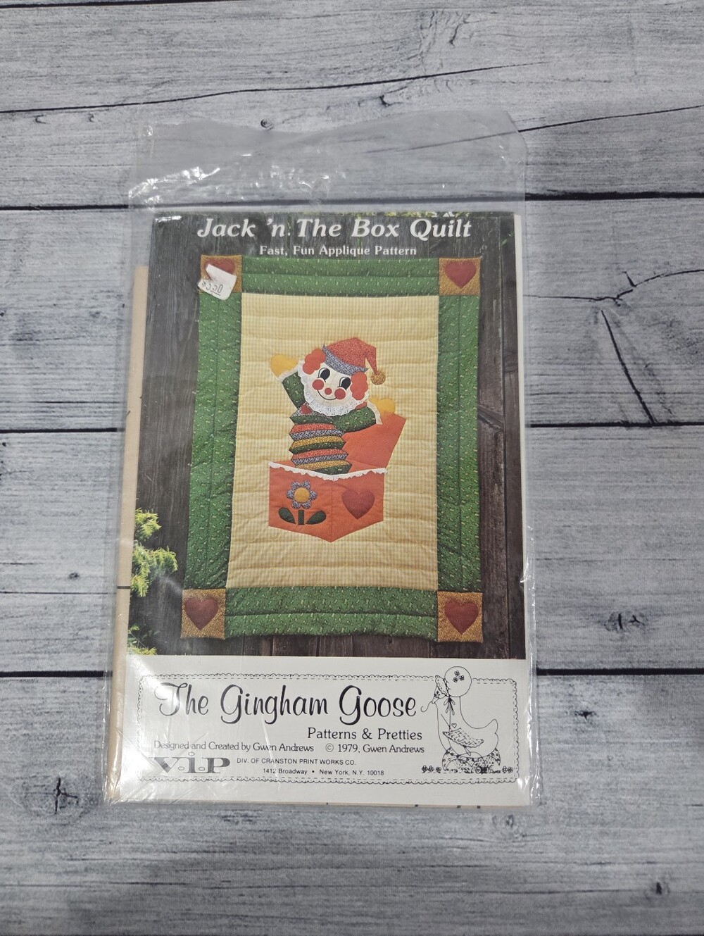 The Gingham Goose Quilting Pattern Jack 'n The Box Quilt